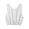 Sportime VEST MESH ADULT WHITE SSA-0001 WH